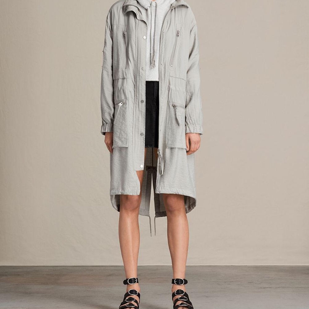 All Saints Agnes Parka, size XS
